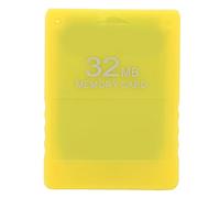 Scheda di Memoria per,32MB Scheda di Memoria di Gioco FMCB Ad Alta Velocità 1.966 Accessori di Gioco Professionali per 2(giallo)