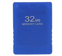 Scheda di memoria per PS2, 32 MB ad alta velocità, Plug and Play, scheda dati esterna FMCB1.966 per console di gioco Playstation 2 PS2 (blu)