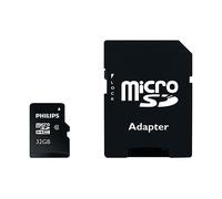 SCHEDA DI MEMORIA PHILIPS FM32MP45B/10, 32 GB, Classe 10, Adattatore SD