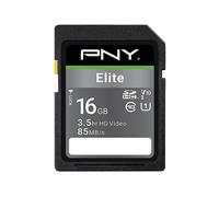 PNY Elite SDHC card 16GB Class 10 UHS-I U1 85MB/s