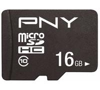 PNY microSDHC Performance Plus - 16 GB - Classe 10 UHS-I con adattatore SD
