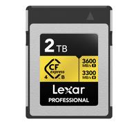 Scheda di memoria professionale CFexpress Lexar 2 TB Tipo B GOLD Serie 4.0 - Nouvo