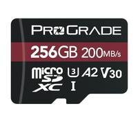 Scheda di memoria ProGrade Digital microSDXC UHS-I V30 Strontium (256 GB)