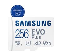Samsung MB-MC256S 256 GB MicroSDXC UHS-I (EVO PLUS MICROSDXC UHS-I CARD - WITH ADAPTER 256GB 160MB/S U1)