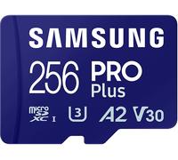 Samsung PRO Plus MicroSD kaart + adattatore 256 GB (2023)