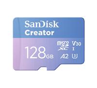 SCHEDA DI MEMORIA SANDISK Creator, 128 GB, Classe 10, Adattatore SD