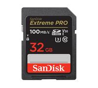 SCHEDA DI MEMORIA SANDISK Extreme Pro V30 U3 32GB Scheda SDHC, UHS-I, Classe 10, U3,