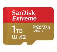 Scheda di memoria SanDisk Extreme UHS-I microSDXC da 1 TB con adattatore SD