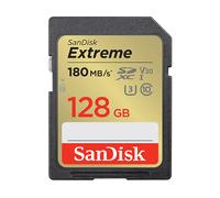 SCHEDA DI MEMORIA SANDISK Extreme V30 U3 128GB Scheda SDHC, UHS-I, Classe 10, U3,