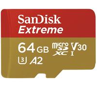 SDSQXA2064GGN6AA - microSDXC Memory Card 64GB, SanDisk Extreme ActionSC