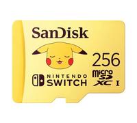 Scheda di memoria Sandisk SDSQXAO 256G GN6ZK POKEMON Pikachu Yellow