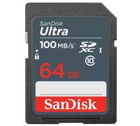 Scheda di memoria Sandisk Ultra da 64 GB Sdxc Uhs-i Classe 10
