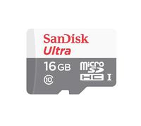 Scheda di memoria SanDisk Ultra MicroSDHC 16GB Classe 10 UHS-I 80MB/s