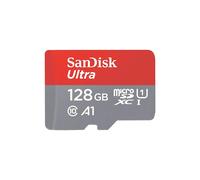 SanDisk 128 GB Ultra microSDXC UHS-I scheda, con adattatore SD, fino a 140 MB/s, prestazioni dell'app A1, Classe 10, U1. Twin Pack