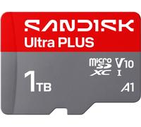 SCHEDA DI MEMORIA SANDISK Ultra PLUS microSD, 1 TB, Classe 10, Adattatore SD