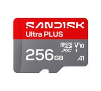 SCHEDA DI MEMORIA SANDISK Ultra PLUS microSDXC, 256 GB, Classe 10, Adattatore SD