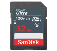 Scheda di memoria Sandisk Ultra SDHC da 32 GB Scheda di memoria UHS-i Classe 10 da 100 MB/s