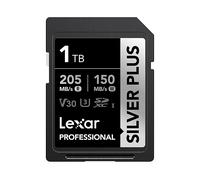 SCHEDA DI MEMORIA SD LEXAR Professional SILVER PLUS SDXC UHSI, 1 TB, Video Speed Classe 30 (V30)