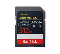SCHEDA DI MEMORIA SD SANDISK Extreme PRO SDHC UHSII, 512 GB, Video Speed Classe 90 (V90)