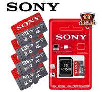 Scheda di memoria SD SONY 1TB 512GB 128GB 256GB Scheda SD Micro TF estrema U3 V30 4K Schede Flash di memoria completa per fotocamera del computer del telefono