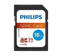 SCHEDA DI MEMORIA SDHC PHILIPS FM16SD45B, 16 GB, Video Speed Classe 10 (V10)