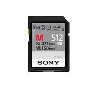 SCHEDA DI MEMORIA SDXC SONY SFM UHSII 512 GB, Video Speed Classe 60 (V60)