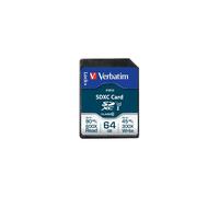 Verbatim Scheda SDXC Pro 64 GB Classe 10 U3 90/45 MB/s Nuovo