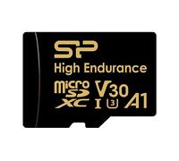 SCHEDA DI MEMORIA SILICON POWER microSDXC High Endurance con adattatore, 256 GB, Video Speed Classe 30 (V30)