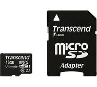 TS16GUSDHC10U1 - MicroSDHC-Card 16GB, Transcend Class 10 UHS-I