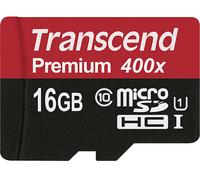 Transcend Micro Sdhc 16gb Class 10 Uhs-i 400x One Size
