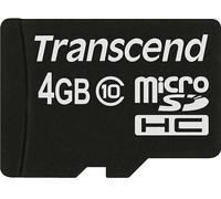 SCHEDA DI MEMORIA TRANSCEND TS4GUSDC10, 4 GB, Classe 10