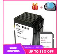 Scheda di navigazione SD e scheda di attivazione 8W 0919866 Aggiornamento CP per Audi SS RS Q SQ RSQ Car MIB-HS System 2024 Mappe EU UK 16GB