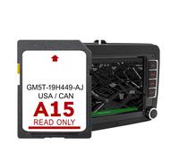 Scheda di navigazione SD per auto dell'area dell'America del Nord A15 Mappe Cid Navigazione GPS per Ford
