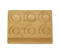 Scheda Di Perline Di Legno - Vassoio Di Design Bracciale Collace | Scheda Di Layout Di Gioielli In Legno, Strumento Di Misurazione Graduato, Organizzatore Di Artigianato Fai -da -te Per La Disposizion