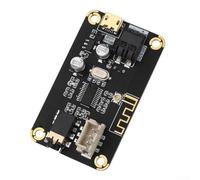 Scheda di processore audio wireless MP3 4.2, doppia uscita audio 3,5 mm e 2,54 mm, DC 5-35 V per progetti audio fai da te e autoradio, nero