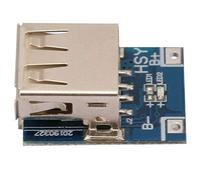 Scheda di protezione carica/scarica batteria USB 10 pezzi Modulo di tensione boost ad alta efficienza 5V 1A per progetti di caricabatterie fai-da-te e power bank