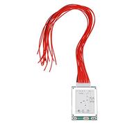 Scheda di Protezione della Batteria ai polimeri di Litio 14S 52V 35A BMS PCB per Bici elettrica, Argento e Verde