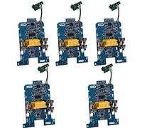 Scheda di Protezione Della Carica per Batterie Agli Ioni di Litio da 18 V, BMS, PCB, Protezione da Surriscaldamento, Sovratensione, Sovracorrente, per BL1830, BL1815, BL1860, LXT400, BL1850 (5 pezzi)