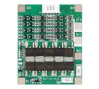 Scheda di protezione delle celle agli ioni di litio, scheda di protezione della batteria al litio 4S 50A Scheda di protezione delle celle agli ioni di litio da 3,7 V Li-ion BMS PCB Board