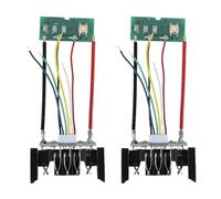 Scheda Di Protezione For La Carica Della Batteria Agli Ioni Di Litio Da 2 Pezzi, Compatibile Con Dewalt, 18 V 20 V DCB201 DCB203 DCB204