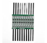 Scheda di protezione per batteria agli ioni di litio 3A 1S 3,7 V con sovraccarico, sovraccarico, cortocircuito e protezione da sovracorrente, 10/20/50/100 pezzi (20 pezzi)