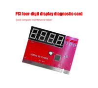 Scheda di prova PCI per computer, scheda madre, LED, tester diagnostico a 4 cifre