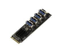 Scheda Di Replicazione M.2 (M2 NGFF PCIe M Key) USB 3.0 Per Bitcoin Mining