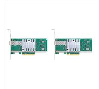 Scheda di rete 2X PCIE 10G SFP+ per controllo principale, universale a tutta altezza, velocità 10G, scheda di rete NIC PCIE X8 Single SFP+