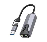 Scheda di rete - Adattatore Ethernet cablato da 45 Gigabit | Abs Pci Express Nic, Scheda Adattatore, Schede di Rete per Laptop Tablet Home Office Videoconferenze Giocatori Lavoratori Streamer