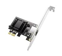 Scheda di rete da 5Gbps PCIe a RJ45 RTL8126 Chip Gigabit Ethernet PCIE Adattatore di rete per la trasmissione dati desktop Dissipatore di calore in alluminio