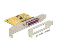 Scheda di rete DeLock 89445 PCI Express Parallela 0,0144 Gbit/s Profilo basso