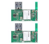 Scheda di Rete di Sostituzione Interna 2pcs, 1491 Scheda di Schede di Rete Interna, Adattatore di Moduli Interni Professionale per la Riparazione con materiale: PCB, Numero di