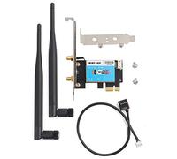 Scheda di Rete Dual Band 433Mbps con Scheda di Rete 2.4G 5G per Computer Desktop per 4.0 per 10 Desktop, Plug and Play Senza Driver
