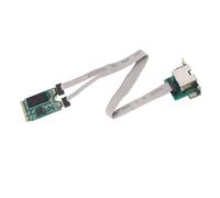 Scheda di Rete Ethernet 2,5G, Scheda LAN Gigabit RTL8111H con CRC ECC, Adattatore di Rete PCIe per 7 11, Desktop, Server, Workstation, IEEE802.3ab, Porta RJ45 2,5G